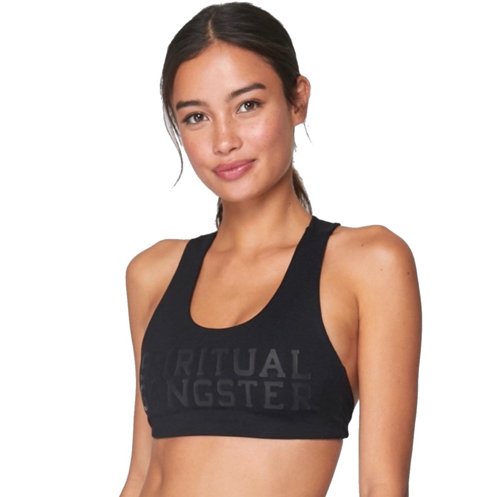 Spiritual Gangster black sports bra - medium
